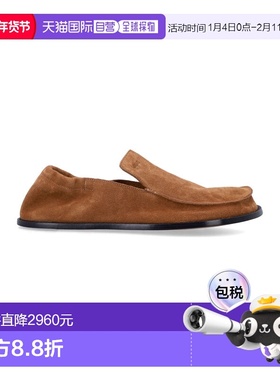 LOEWE 男士商务休闲鞋 MLFL290X013870 CO 棕色 Loewe Flex suede