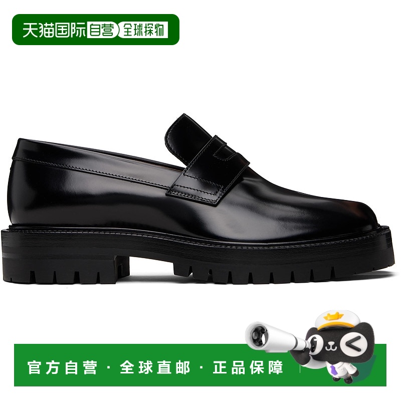 1h可退 潮奢 Maison Margiela 马丁 马吉拉 男士 黑色 Tabi 乐福