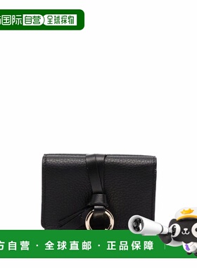 CHLOÉ 女士钱包 CHC21WP946F57001 CO 黑色 Alphabet wallet