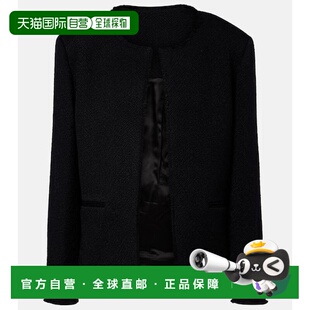 Fluid 女士 羊毛混纺夹克 black黑色 潮奢 舒适时尚 toteme