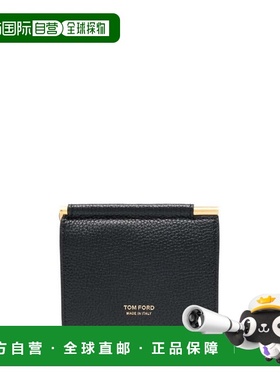 TOM FORD 男士钱包 Y0340LCL158G1N001 CO 黑色 徽标卡包