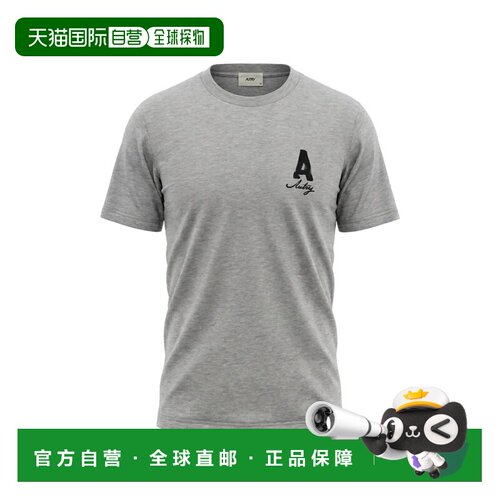 AUTRY 男士T恤 TSPX109DCOTTONDKMELANGE AW2026