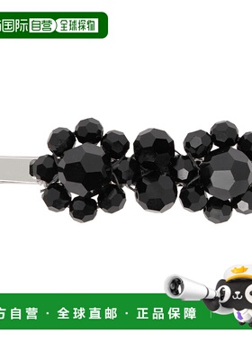 1h可退 潮奢 Simone Rocha 蒙娜 罗莎 女士 黑色 & 银色 Mini Flo