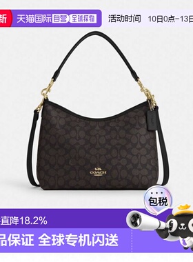 COACH/蔻驰 Laurel 31标志性老花单肩包拉链流浪包CV975