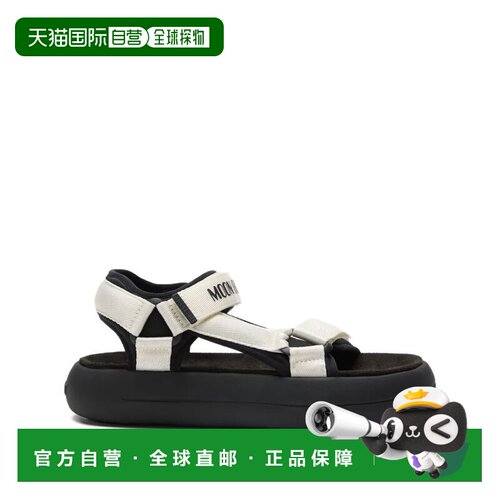 MOON BOOT 女士凉鞋 80D2420010NA02 SS2026 黑色 MB SUPER SANDA