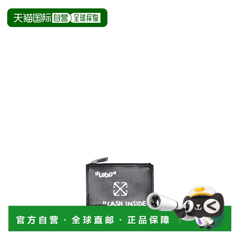 OFF-WHITE 女士钱包 OWNC072C99LEA0011001BLACKWHITE