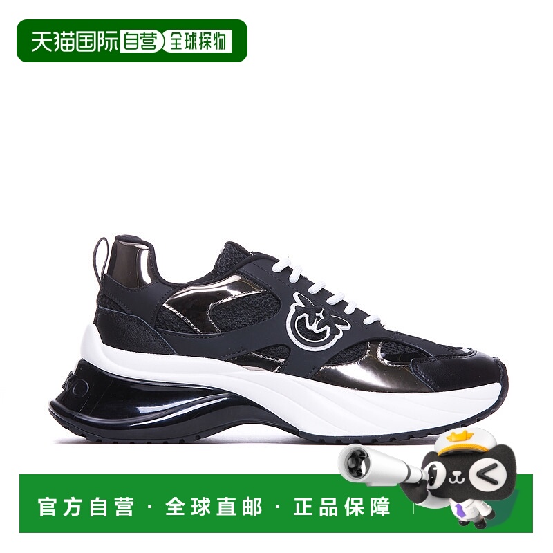 1h可退 PINKO 女士运动鞋 SS0067E022ZZ0 AW2025 黑色 sneakers