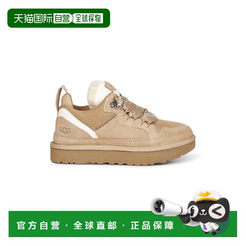 UGG 女士休闲鞋 1144032SAN SS2026 驼色 系带运动鞋厚底