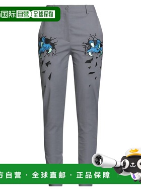 1h可退 潮奢 Moschino 莫斯奇诺 女士 休闲长裤 grey灰色 舒适时