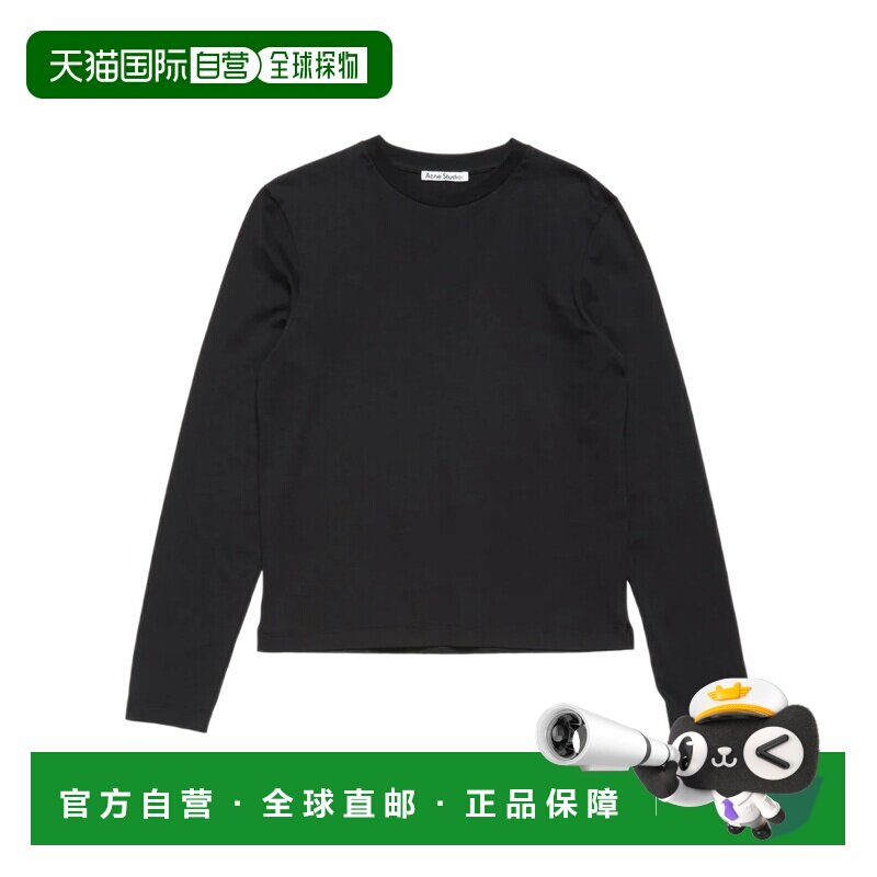 ACNE STUDIOS 男士T恤 CL0434900 SS2026 黑色 长【付后1h可退】图片