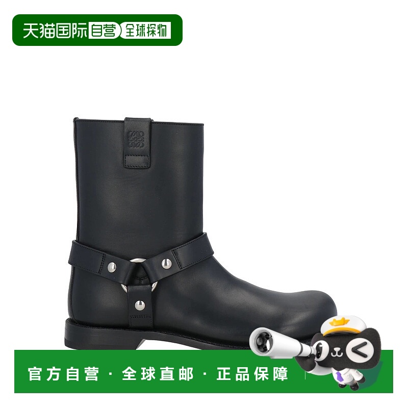 1h可退 潮奢 LOEWE 罗意威 女士 脚踝靴 black黑色 舒适时尚