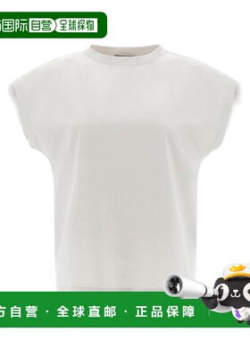 HERNO 女士T恤 JG00020DR520061985 AW2023 白色 Chic cotton jer