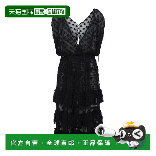 DRIES VAN NOTEN 女士连衣裙 110E16 SS2026 黑色 R支付后1h可退