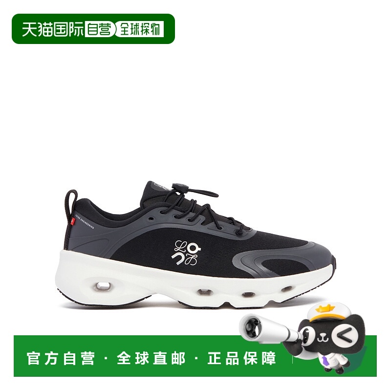 1h可退 LOEWE 女士运动鞋 L929282X381102 AW2025 黑色 圆头运动