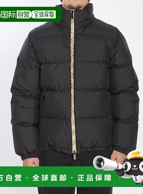 BURBERRY 男士夹克 8110196A1189 AW2025 黑色 Puffer jacket wit
