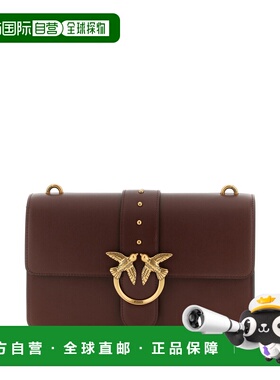 PINKO 女士斜挎包 105857A0F1R49Q SS2026 酒红色 Classic  Bag