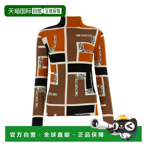 Fendi 芬迪 女士 高领长袖连体衣 FZXB60ARV2