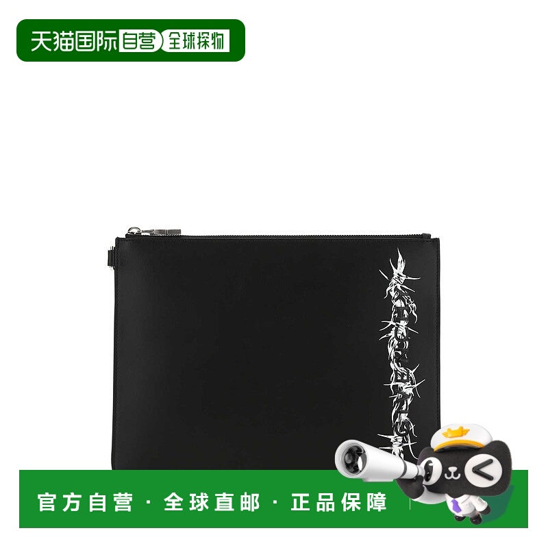 1h可退 GIVENCHY 男士手拿包 BK6093K1C2001 AW2021 黑色 POUCH