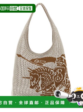 BURBERRY 女士手提包 8109369A2021 SS2025 白色 White crochet s