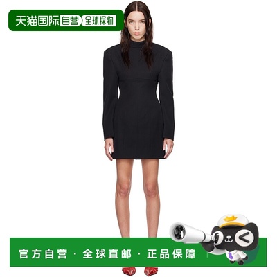 1h可退 潮奢 Dsquared2 二次方 女士 黑色 Flipside Blazer 连衣