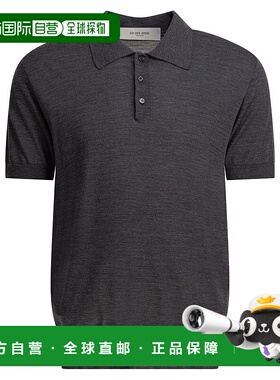 1h可退 潮奢 GOLDEN GOOSE 男士 羊毛POLO衫 GMP01412P001041短袖