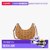 AREN徽标印花PVC配皮女士单肩手提包 MCM 专柜款 MWHFATA02