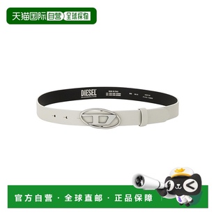 1h可退 潮奢 Diesel 迪赛 女士 徽标扣腰带 X09716P1245