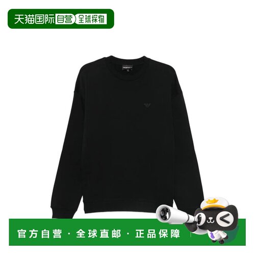 EMPORIO ARMANI 男士针织衫 EM7286AF29524UCBLACK【付后1h可退】