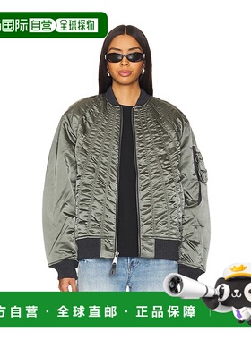 1h可退 潮奢 Alpha Industries 女士 Ma-1 Shirring 航空夹克 WJM