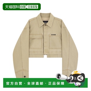 SS2025 WDJK025055WBG 花色 长袖 夹克 WE11DONE 短款 女士西服