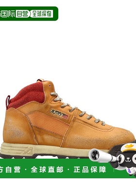 AUTRY 女士靴子 HBMWSF02PEACHDUSKY AW2025 棕色 ALGA MID WORN-