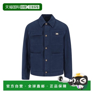 SS2026 VERSACE 10178591A129461UO60 夹克 蓝色 男士