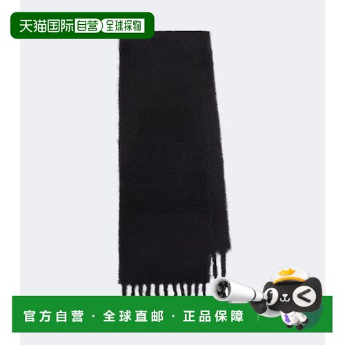 The Row 男士 Creana 马海毛羊毛围巾 A001174P171BLK