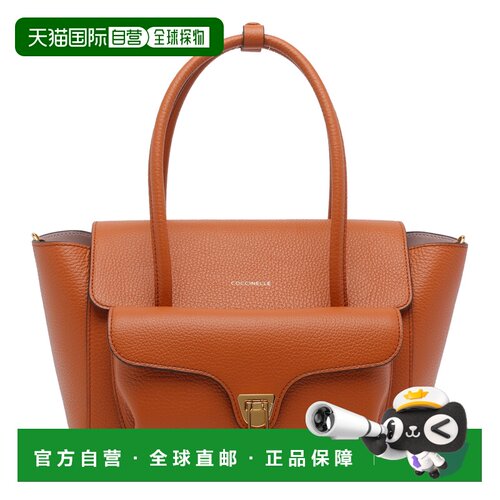 COCCINELLE 女士斜挎包 E1T8A180201R41 SS2026手提包单肩包 棕色