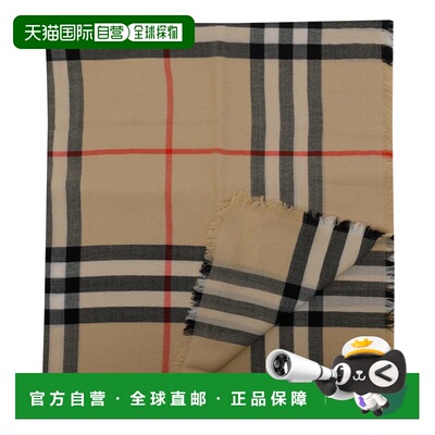 BURBERRY 女士围巾 8122127A2021 SS2026 浅棕色 Burberry Scarve