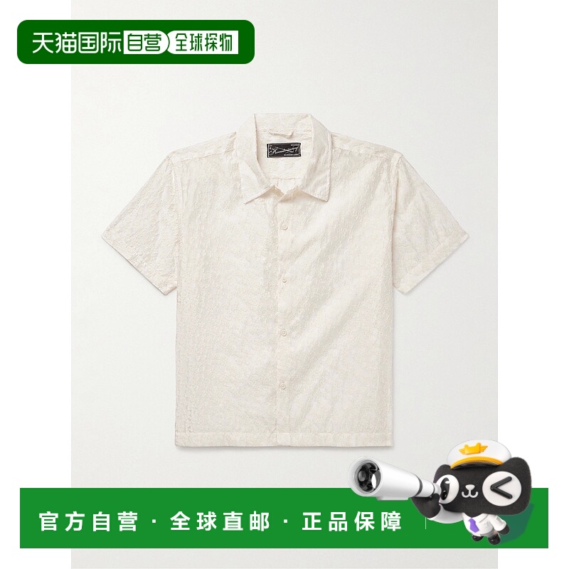 1h可退 潮奢 Mfpen 男士 Holiday Fil Coupe 棉混纺薄纱衬衫 M125