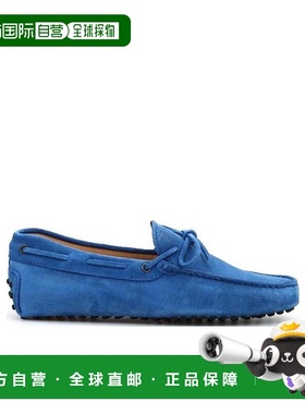 TOD'S 男士商务休闲鞋 XM0GW05470RE0U405 AW2024 蓝色男鞋