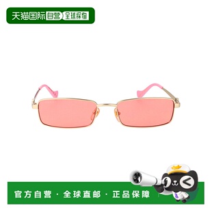 GUCCI 女士眼镜 GG1600S004 CO 粉红色 矩形太阳镜