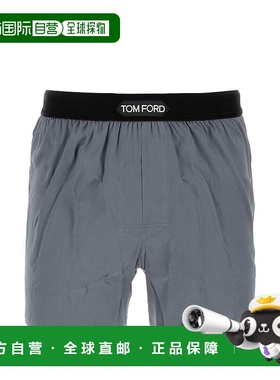 1h可退 TOM FORD 男士短裤 T4LE41010010 CO 黑色 BOXER休闲裤