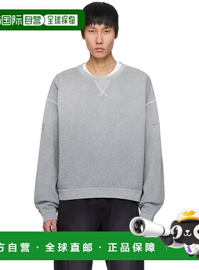 1h可退 潮奢 1017 ALYX 9SM 男士 灰色 Garment Dye Boxy Crewnec