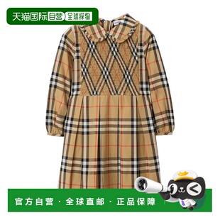 花色 BURBERRY AW2025 81089911 格纹连衣裙 女童连衣裙