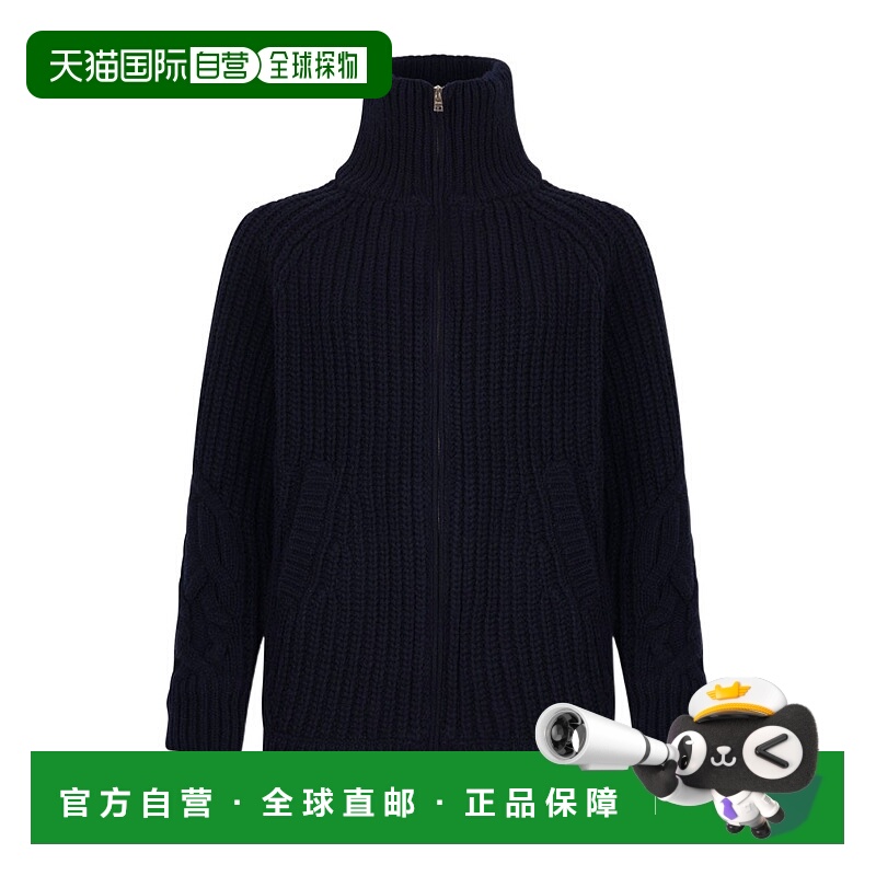 1h可退 HERNO 女士夹克 MP000151D700169200 AW2025 黑色 高领针