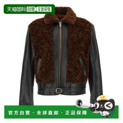 PRADA 男士夹克 UPW574SOOO172NF0807 AW2025 棕色