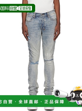 1h可退 潮奢 Ksubi 男士 蓝色 Van Winkle Stairway 牛仔裤 MFA24