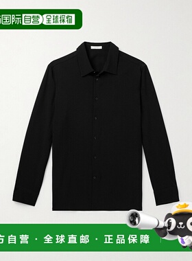 1h可退 潮奢 The Row 男士 Beto 羊毛衬衫 283W1842