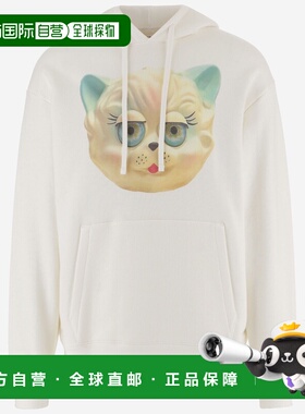 VALENTINO 男士卫衣 8V3MF28NBD1A03 SS2026 白色 Sweatshirts