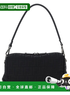 FENDI 男士单肩包 7VA672AVC6F0SAJ AW2025 黑色 'Fendi Lui Medi