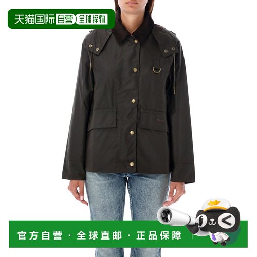 Barbour 女士外套 26ALWX1081OL71 AW2026 绿色 Barbour Avon wax