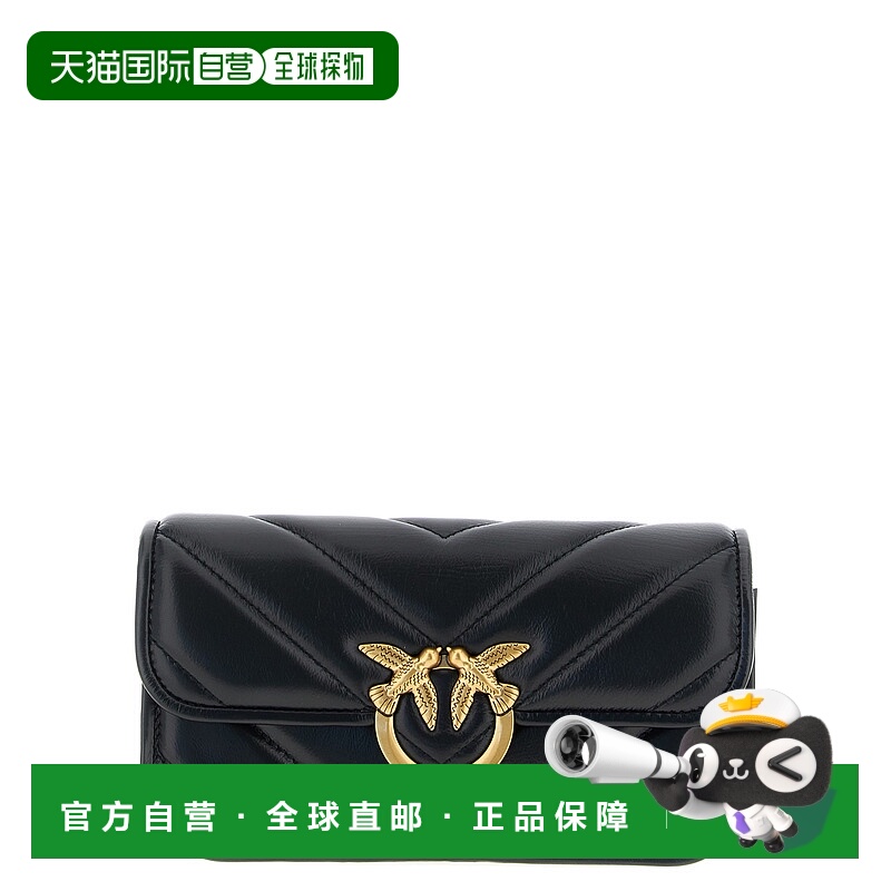 1h可退 PINKO 女士斜挎包 105083A2W2Z99Q AW2025 黑色 Pinko Pin