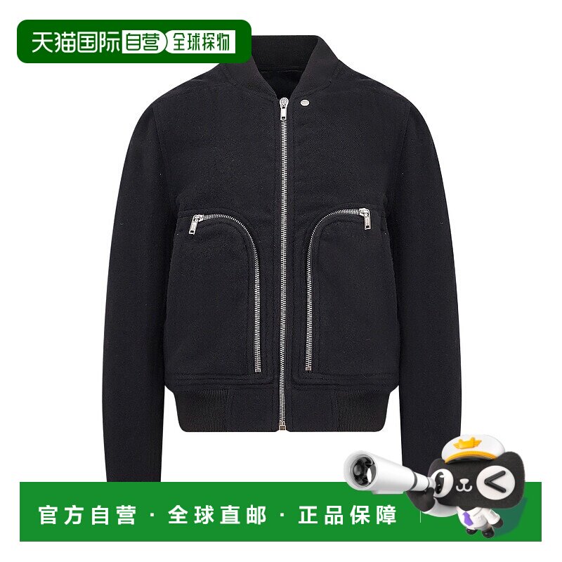 RICK OWENS 女士外套 RU02E1749WBD09 AW2025 黑色